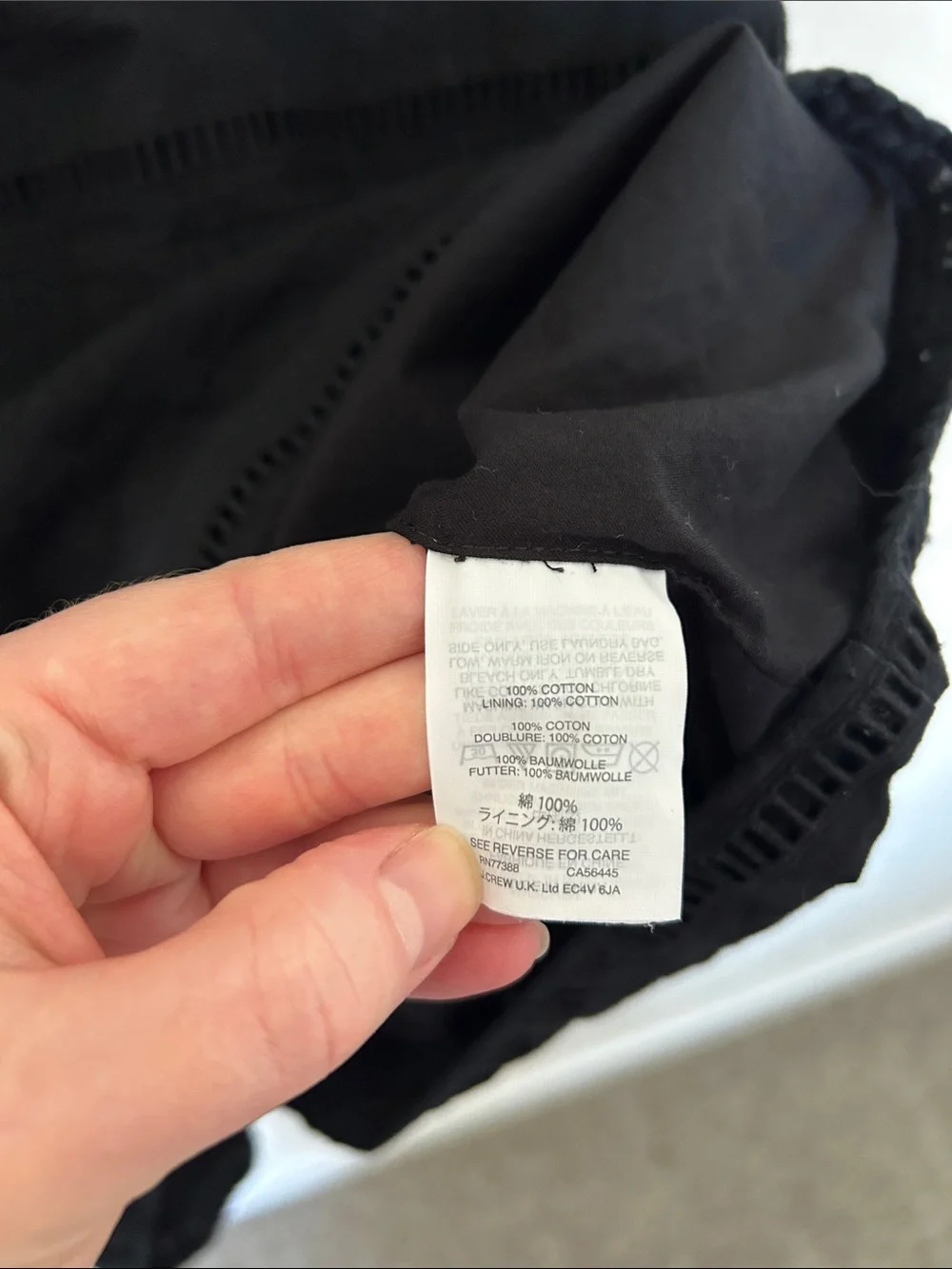 J. Crew crew black